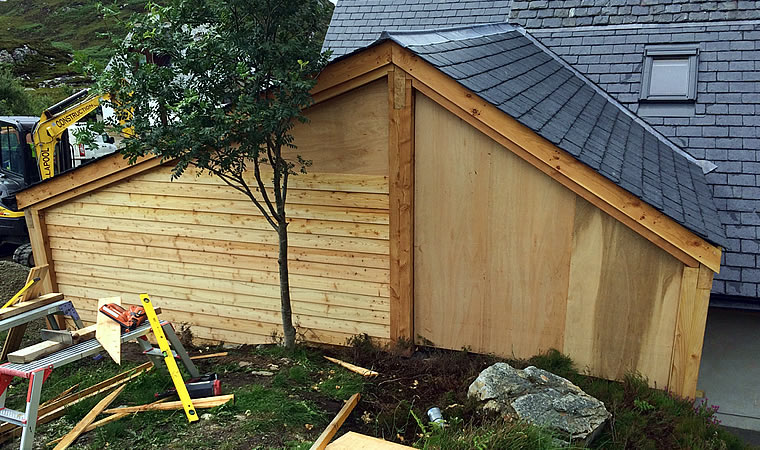 RJ Macrae Joinery, extension Ullapool